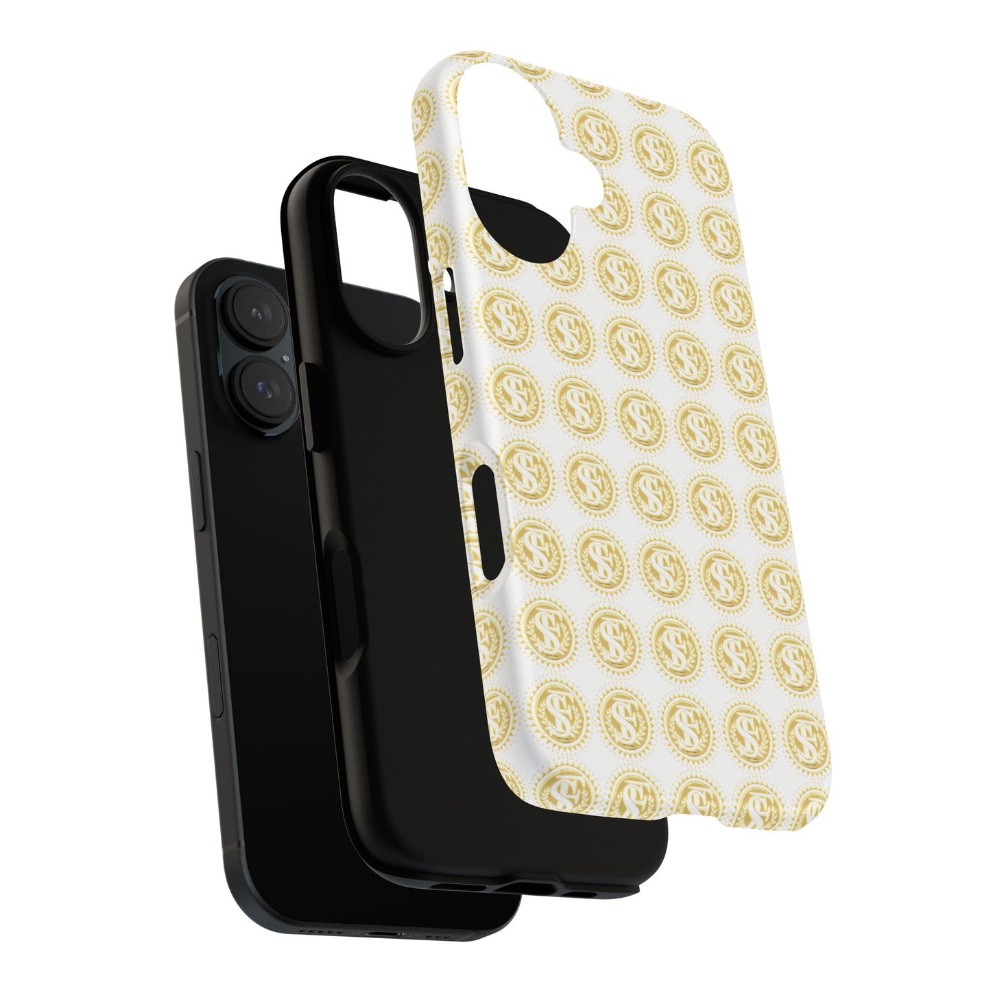 Golden Coin Phone Case, Tough Phone Cover, Unique Gift for Money Lovers, Ideal for Birthdays, Holidays, and Everyday Use