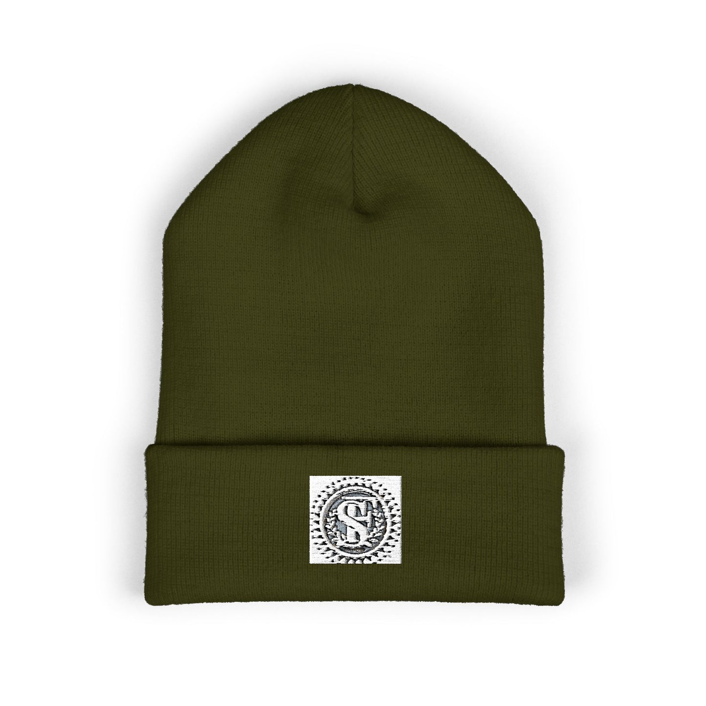 Classic Cuffed Beanie with Embroidery, Winter Hat, Knit Beanie, Unisex Hat, Gifts for Her, Gifts for Him, Stylish Headwear