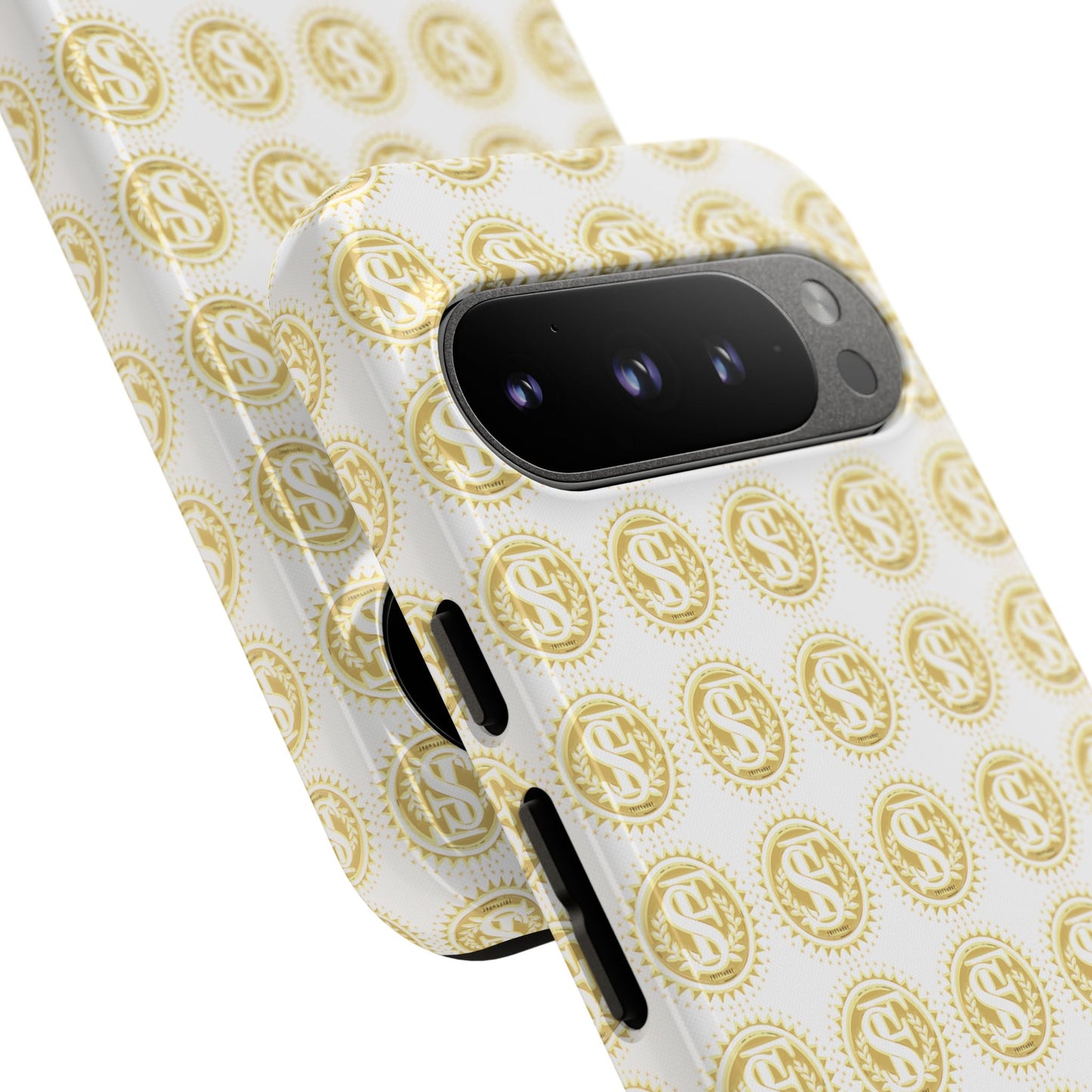 Golden Coin Phone Case, Tough Phone Cover, Unique Gift for Money Lovers, Ideal for Birthdays, Holidays, and Everyday Use