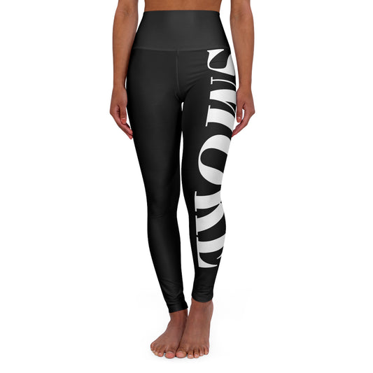 High Waisted Yoga Leggings - Stylish Workout Pants, Activewear, Fitness Fashion, Comfortable Leggings for Yoga, Gym, Athleisure