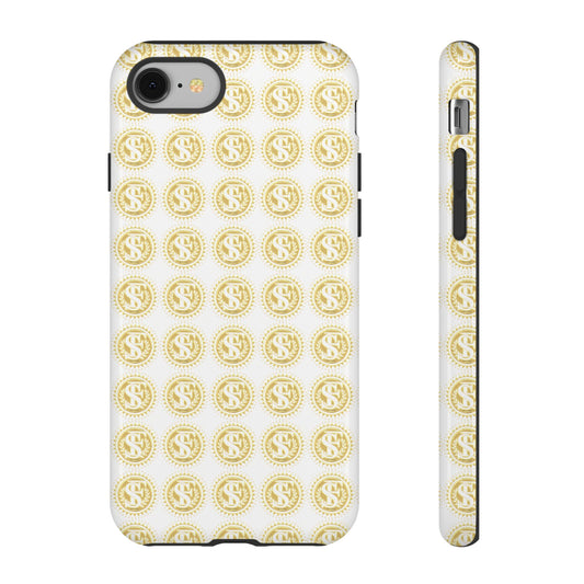 Golden Coin Phone Case, Tough Phone Cover, Unique Gift for Money Lovers, Ideal for Birthdays, Holidays, and Everyday Use