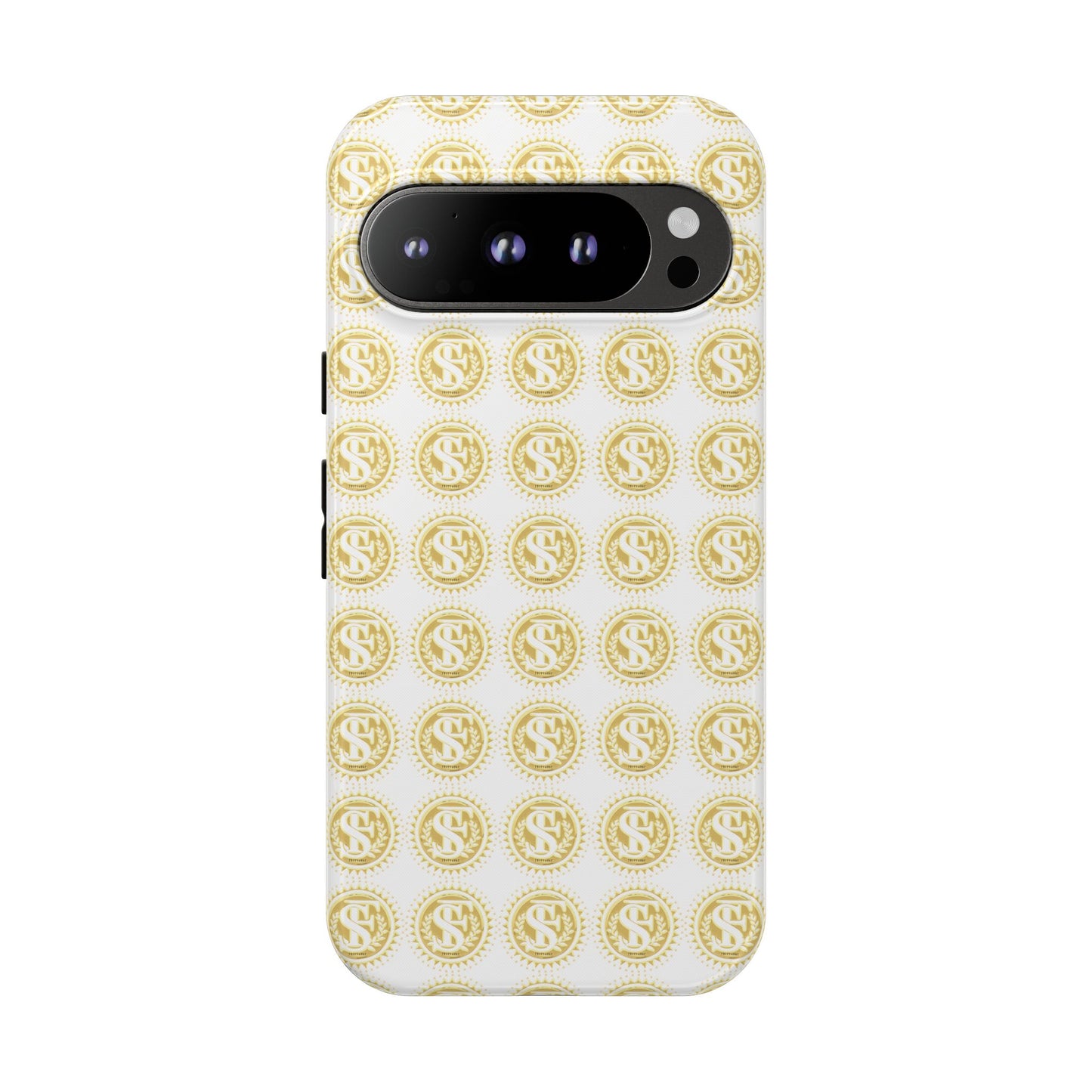 Golden Coin Phone Case, Tough Phone Cover, Unique Gift for Money Lovers, Ideal for Birthdays, Holidays, and Everyday Use