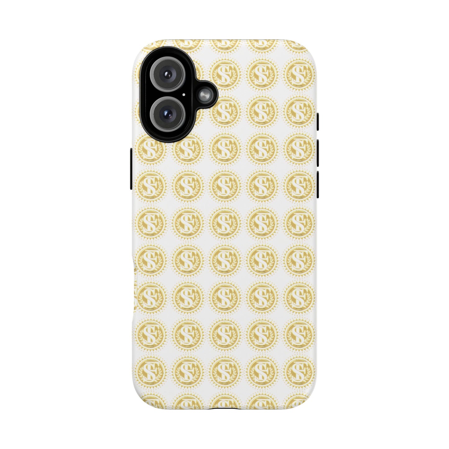 Golden Coin Phone Case, Tough Phone Cover, Unique Gift for Money Lovers, Ideal for Birthdays, Holidays, and Everyday Use
