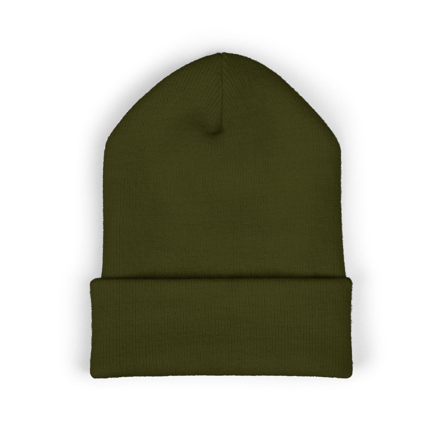 Classic Cuffed Beanie with Embroidery, Winter Hat, Knit Beanie, Unisex Hat, Gifts for Her, Gifts for Him, Stylish Headwear