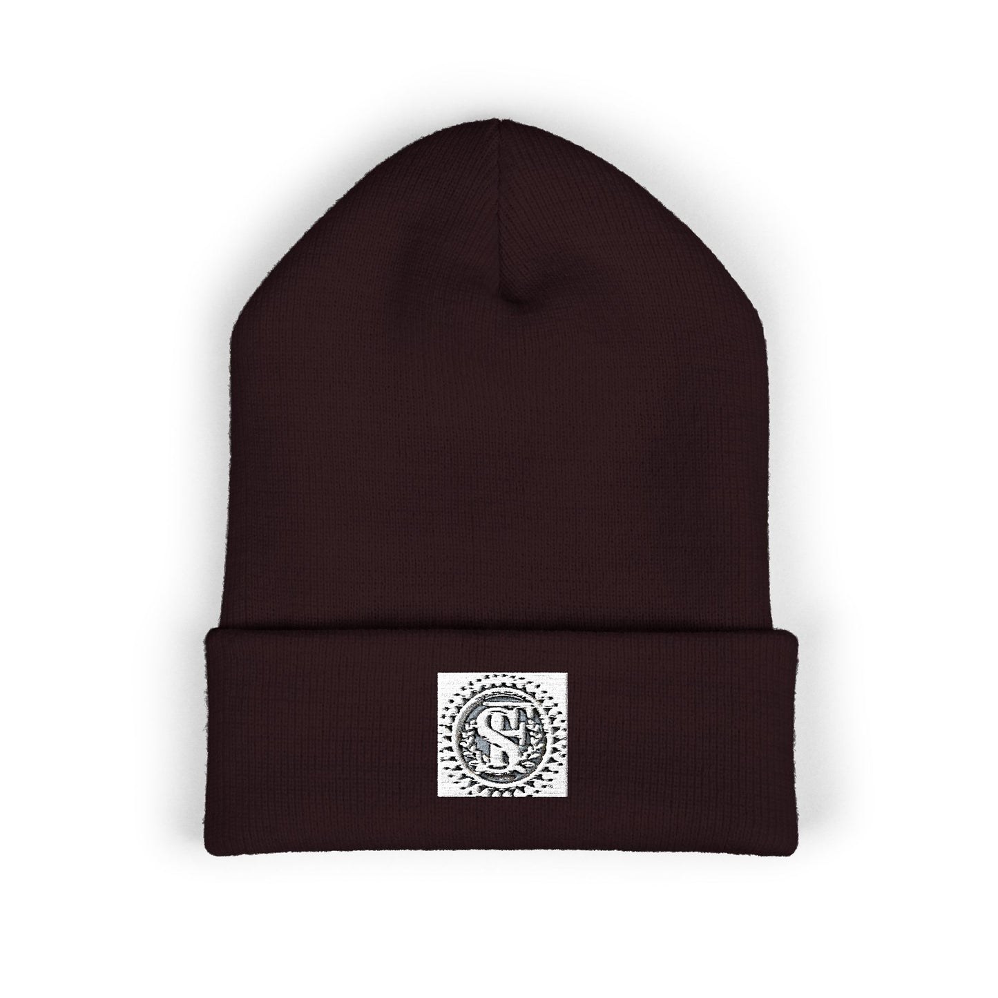 Classic Cuffed Beanie with Embroidery, Winter Hat, Knit Beanie, Unisex Hat, Gifts for Her, Gifts for Him, Stylish Headwear