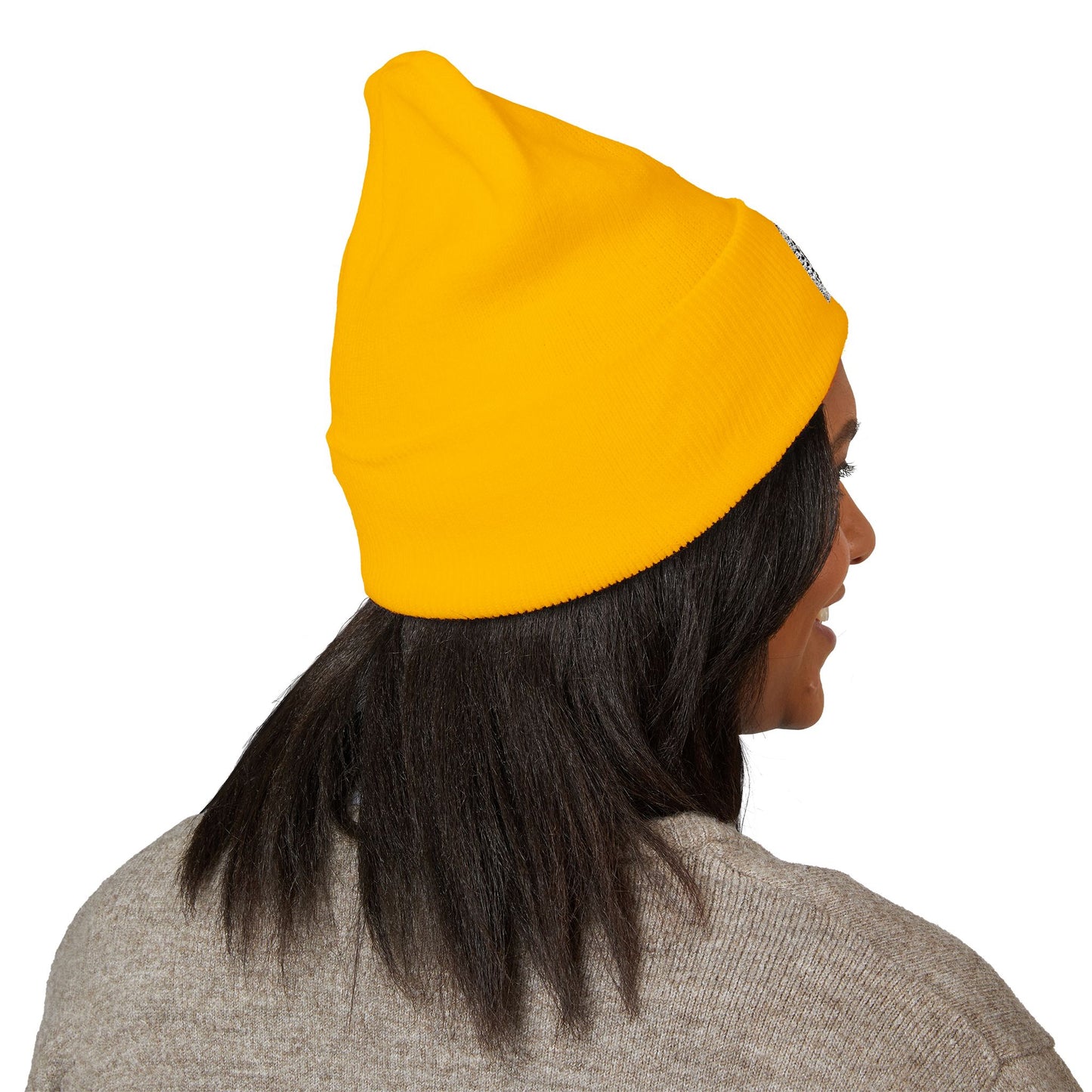 Classic Cuffed Beanie with Embroidery, Winter Hat, Knit Beanie, Unisex Hat, Gifts for Her, Gifts for Him, Stylish Headwear