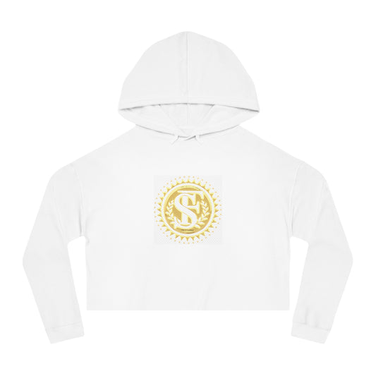 Witty Cropped Hoodie for Fun and Fashionable Women, Casual Wear, Gift for Friends, Street Style, Everyday Comfort