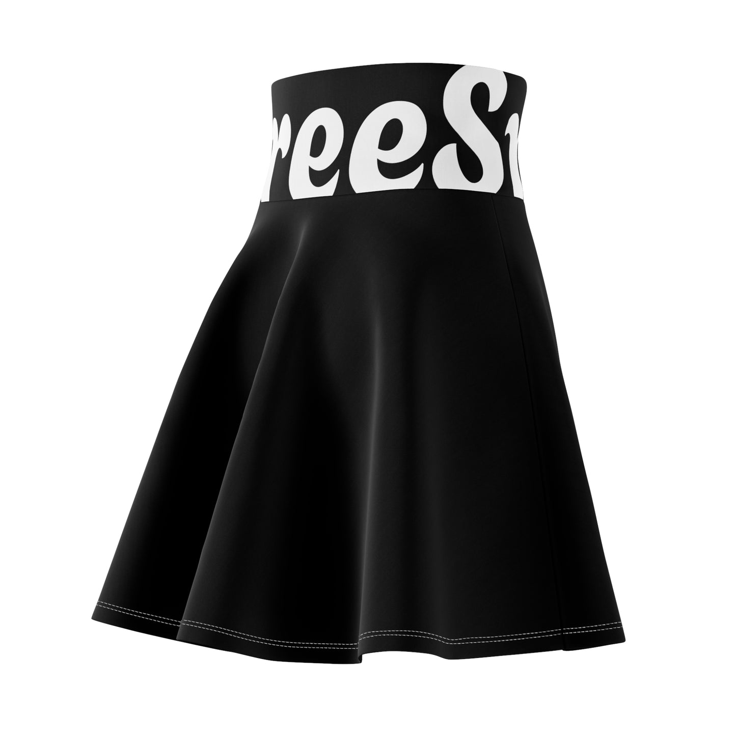 Chic Women's Skater Skirt - Fresh Vibe, Casual Style, Summer Outings, Festival Wear, Everyday Fashion, Graphic Print