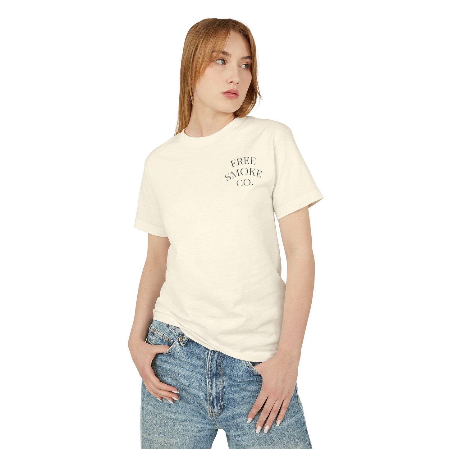 Garment-Dyed Cotton Tee with 'FREE SMOKE CO.' Design, Unisex T-Shirt for Casual Wear, Comfortable Everyday Style, Gift for Smokers, [...]